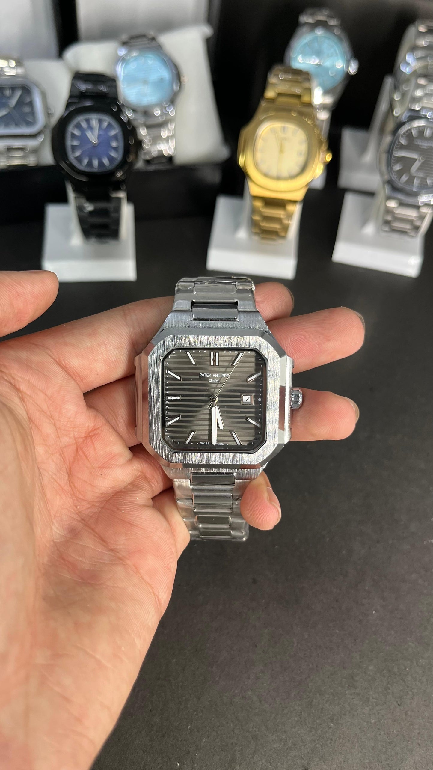 Patek Philippe Big Dial In Light Brown Colour