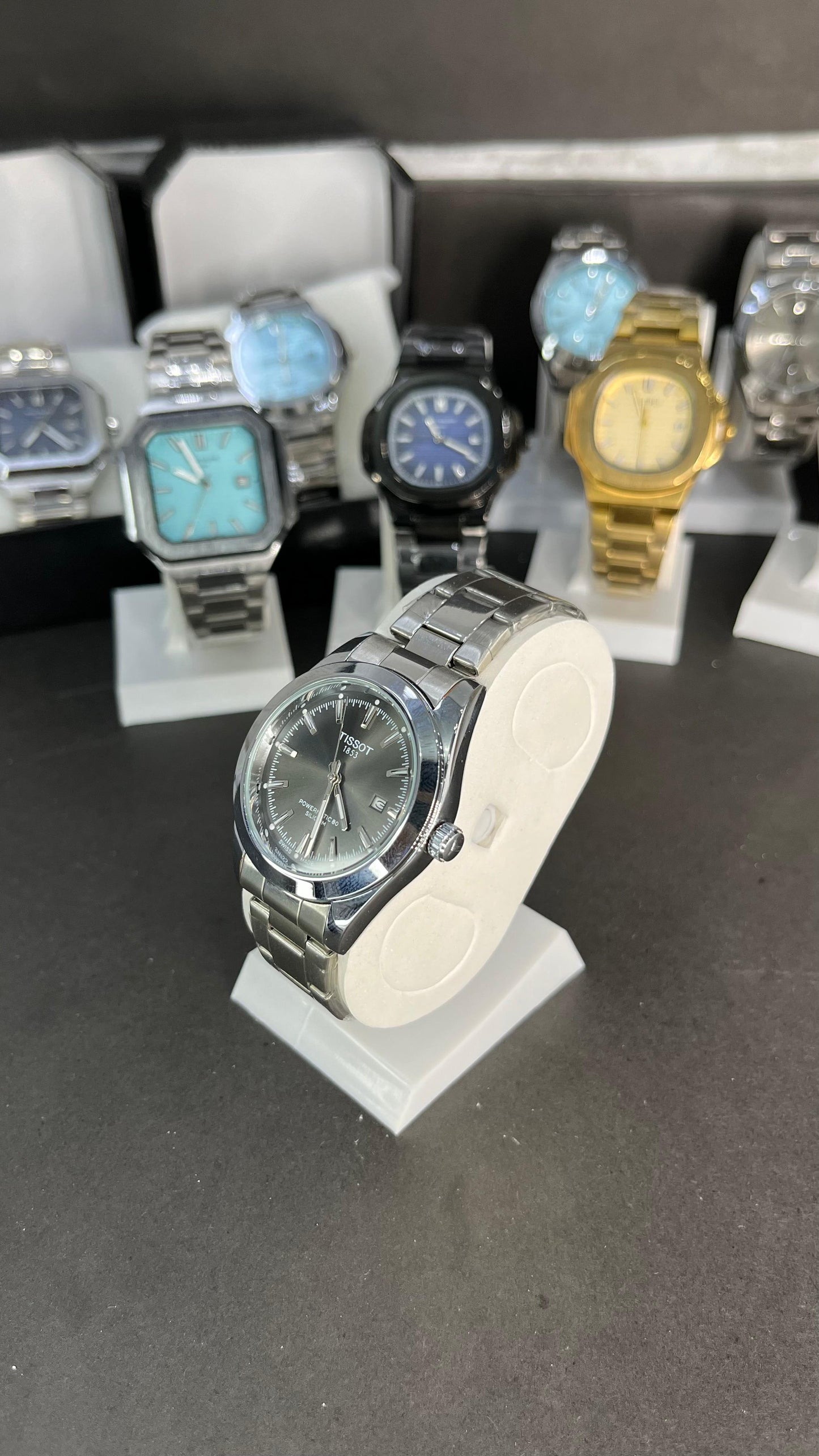 Tissot PRX 1853 In Greyish Dial With Date Display