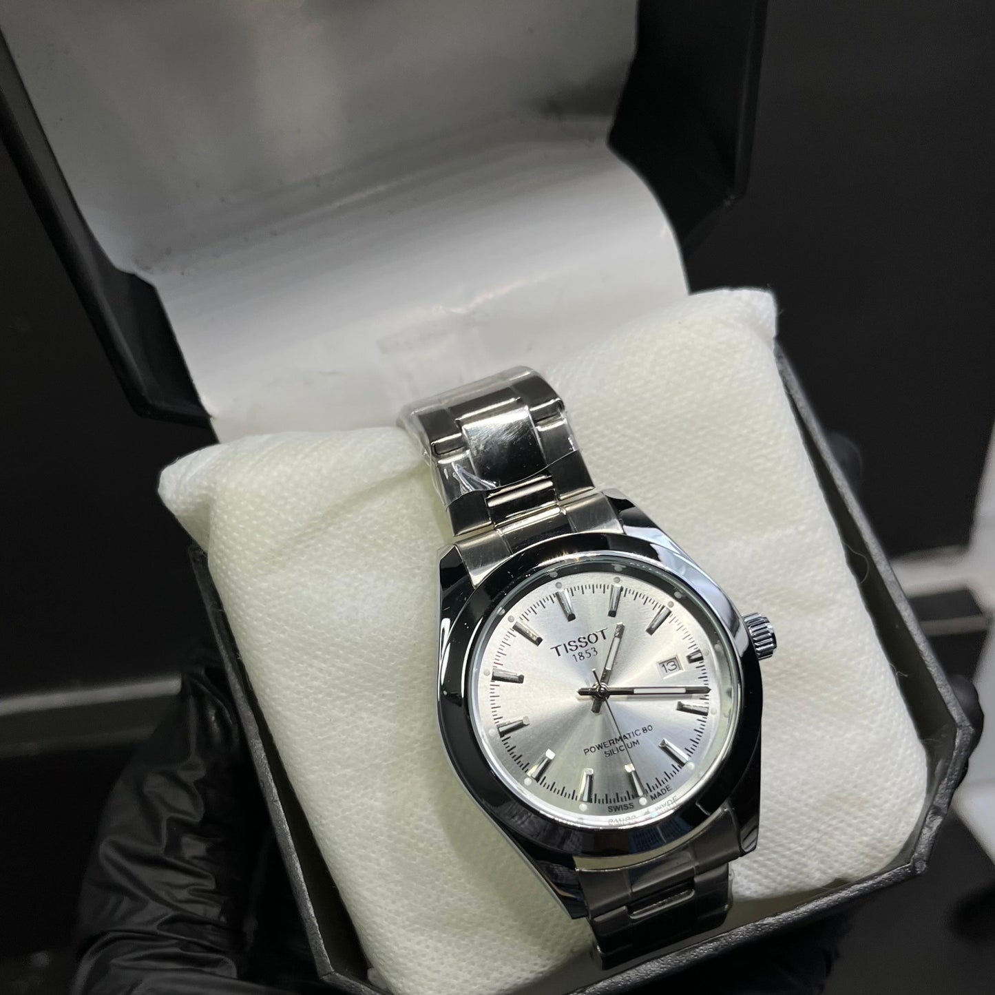 Tissot Gentleman Powermatic 80 Silicium – Silver Dial
