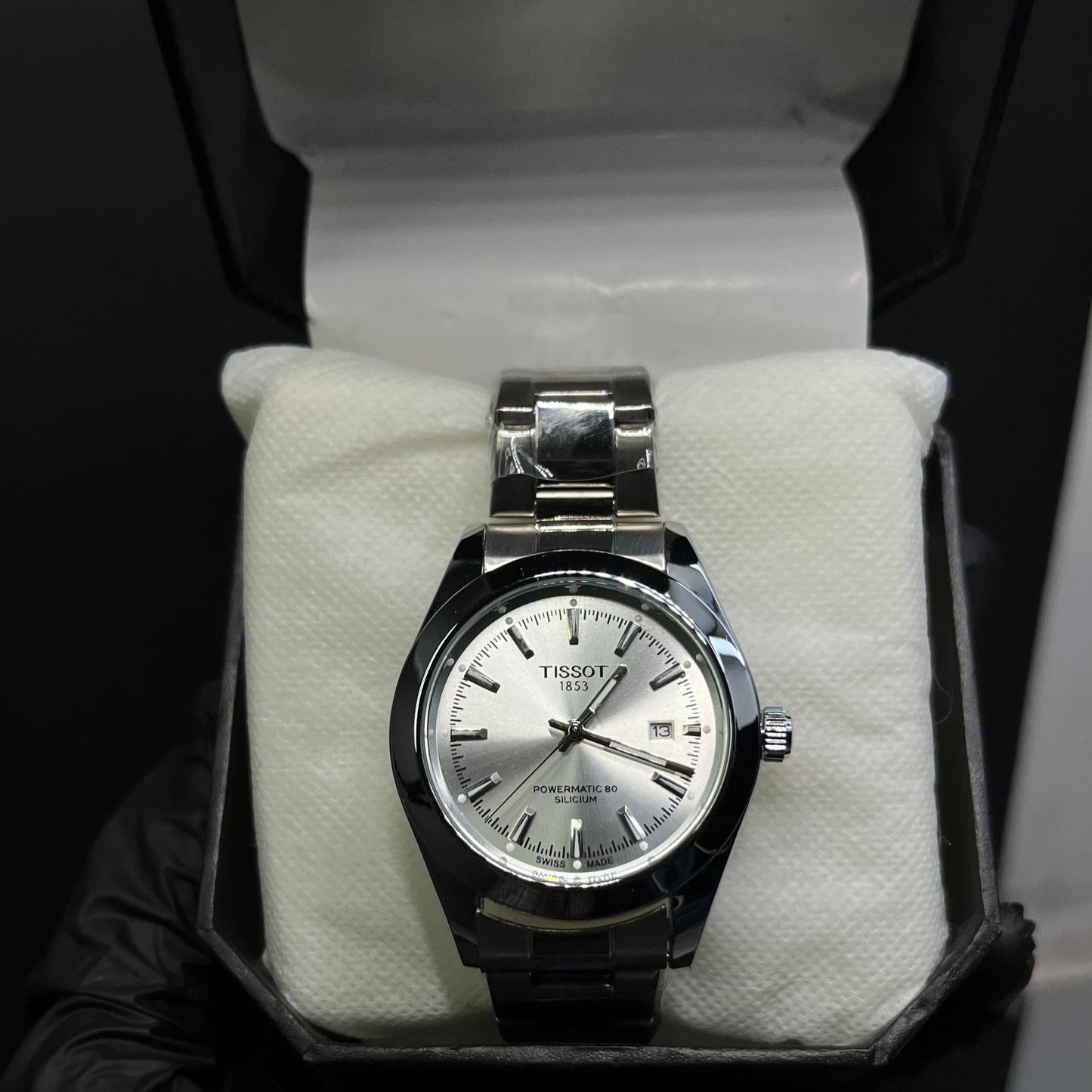 Tissot Gentleman Powermatic 80 Silicium – Silver Dial