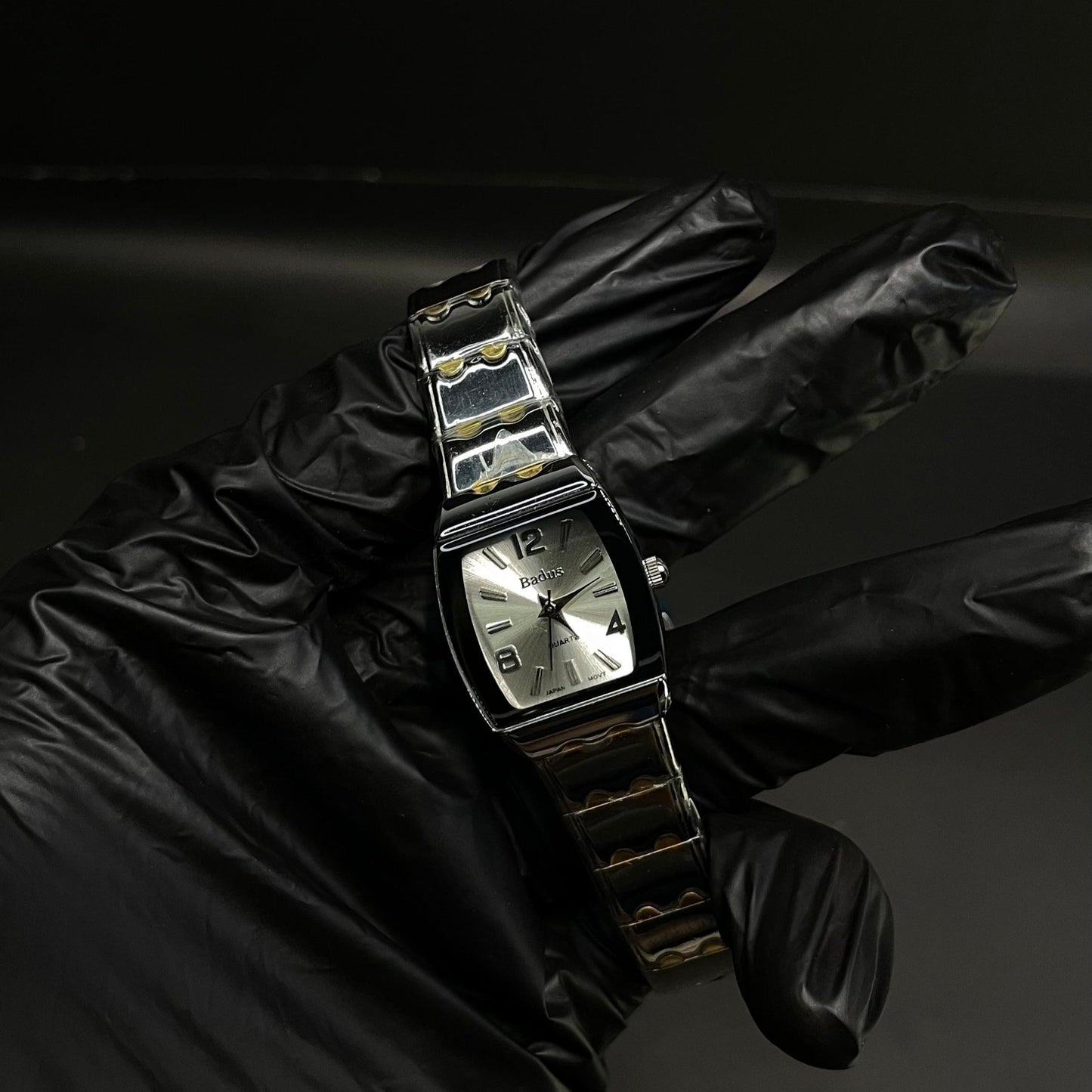 Elegant Ladies Silver & Gold Two-Tone Bracelet Watch – White Dial