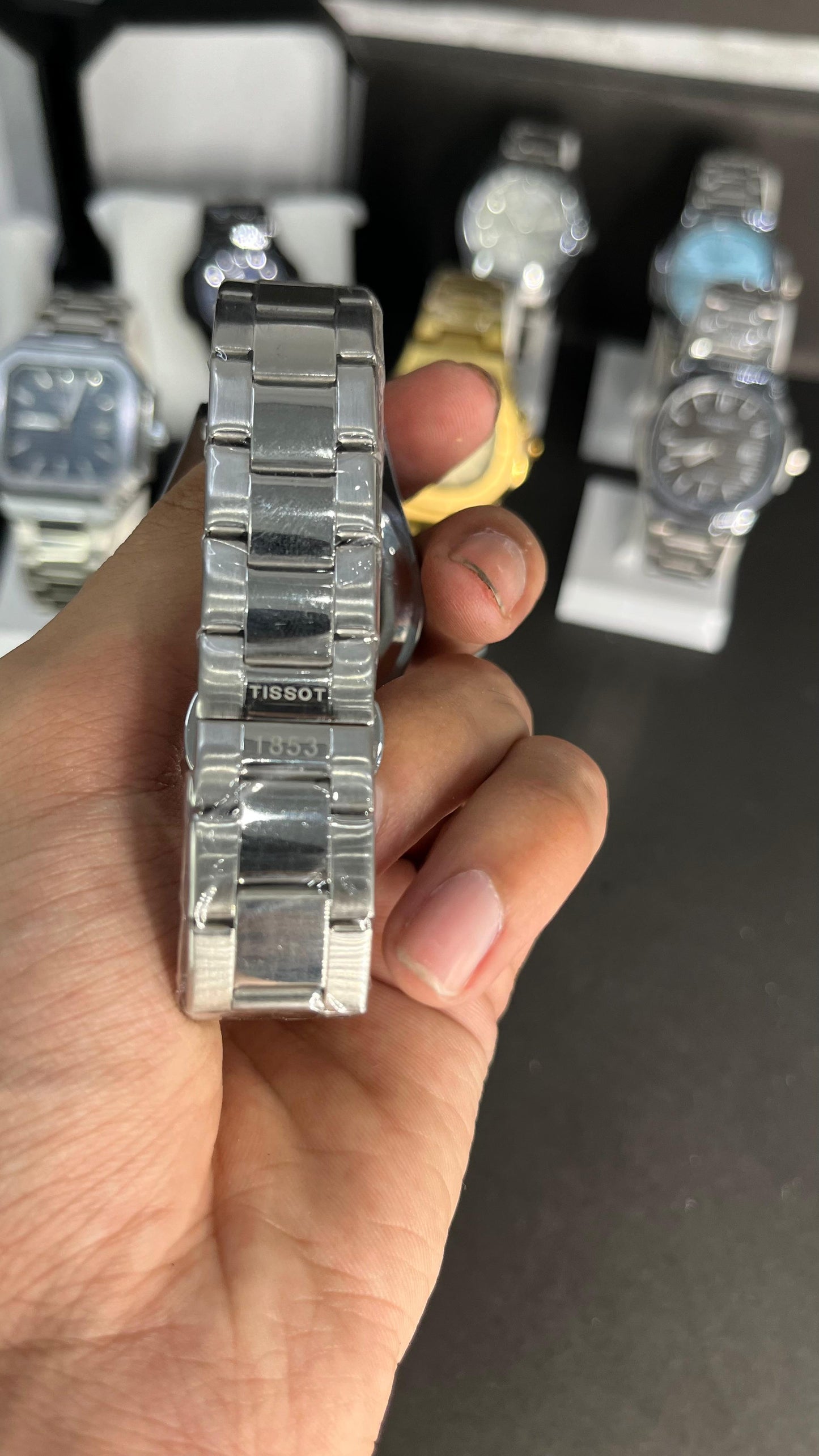Tissot Gentleman Powermatic 80 Silicium – Ice Blue Dial Premium Quality Comes With Box