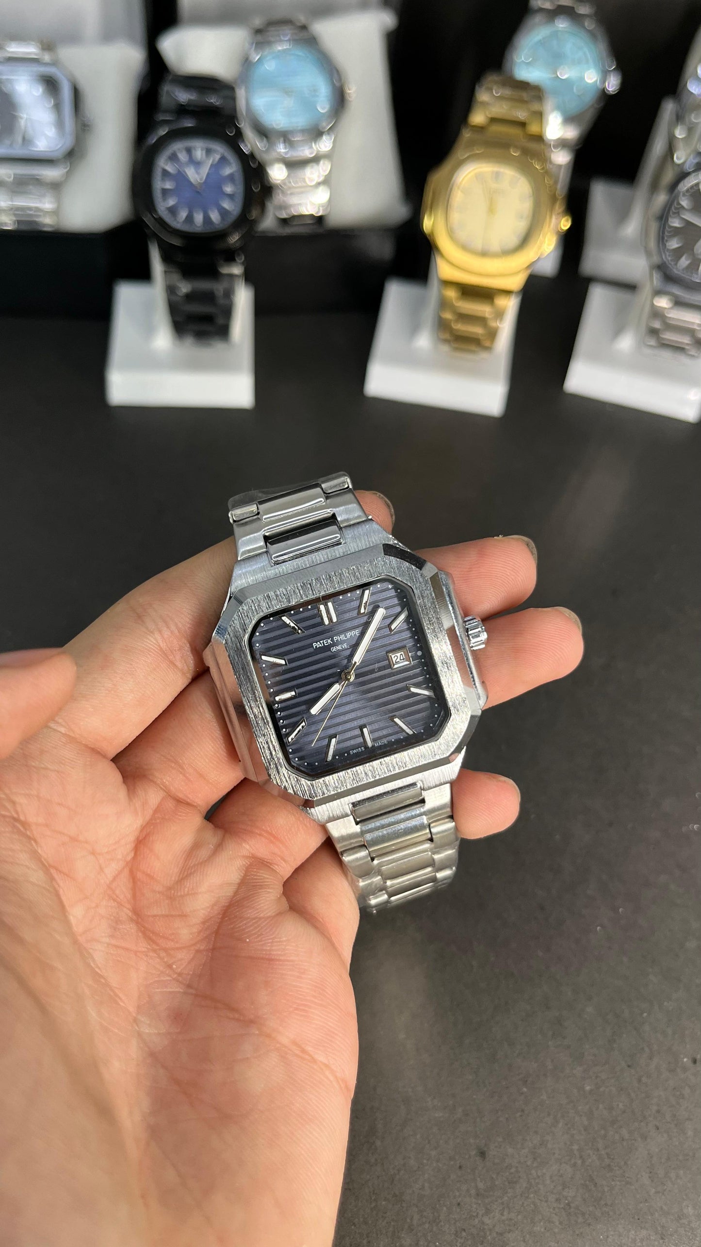 Patek Phillippe Big Dial In Light Blue