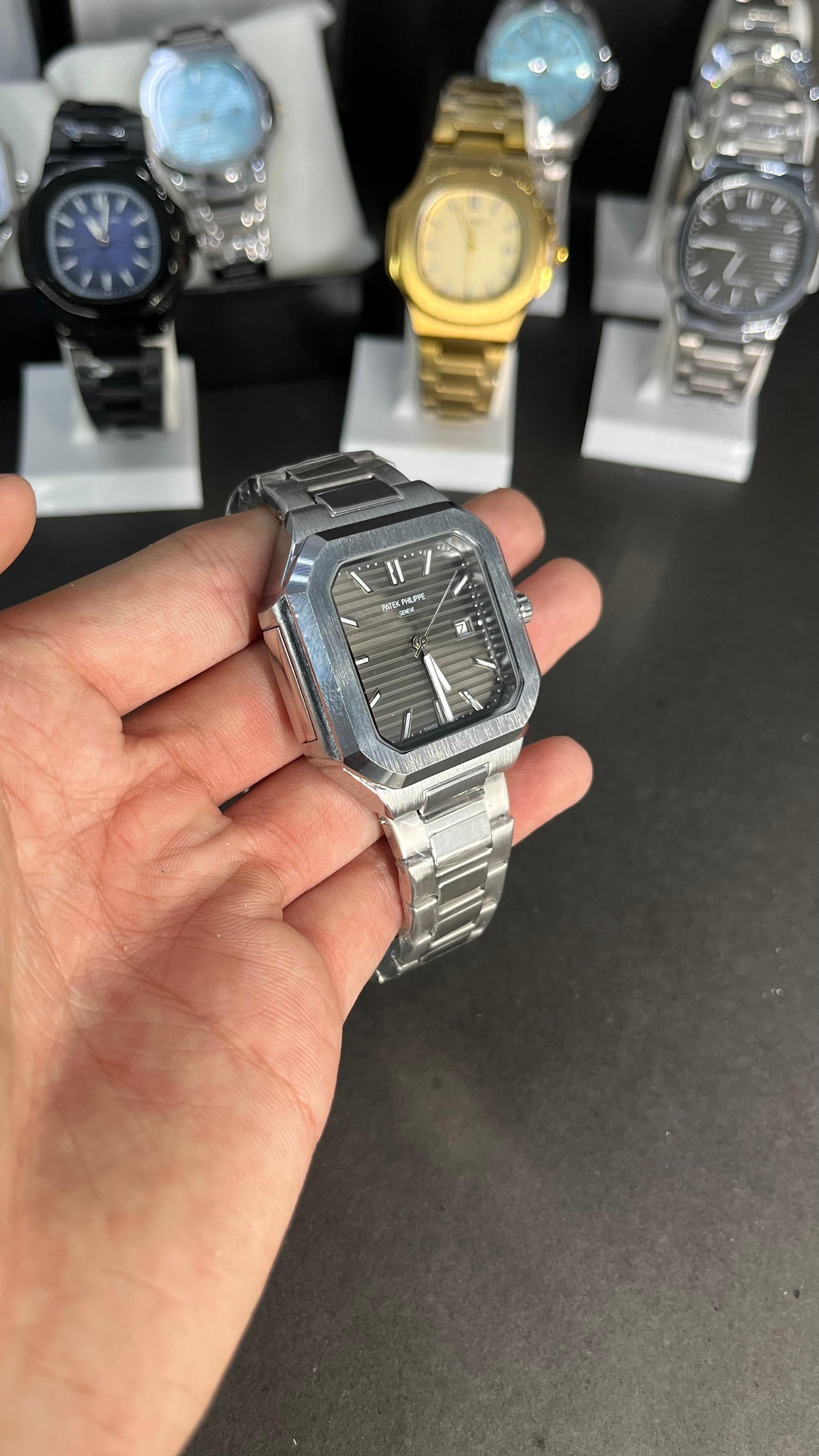 Patek Philippe Big Dial In Light Brown Colour