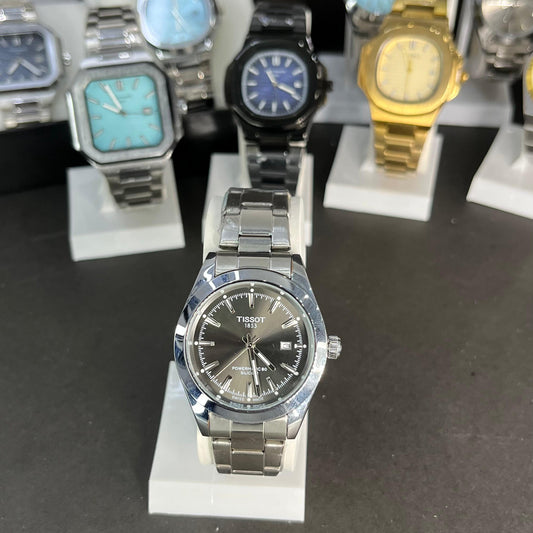 Tissot PRX 1853 In Greyish Dial With Date Display