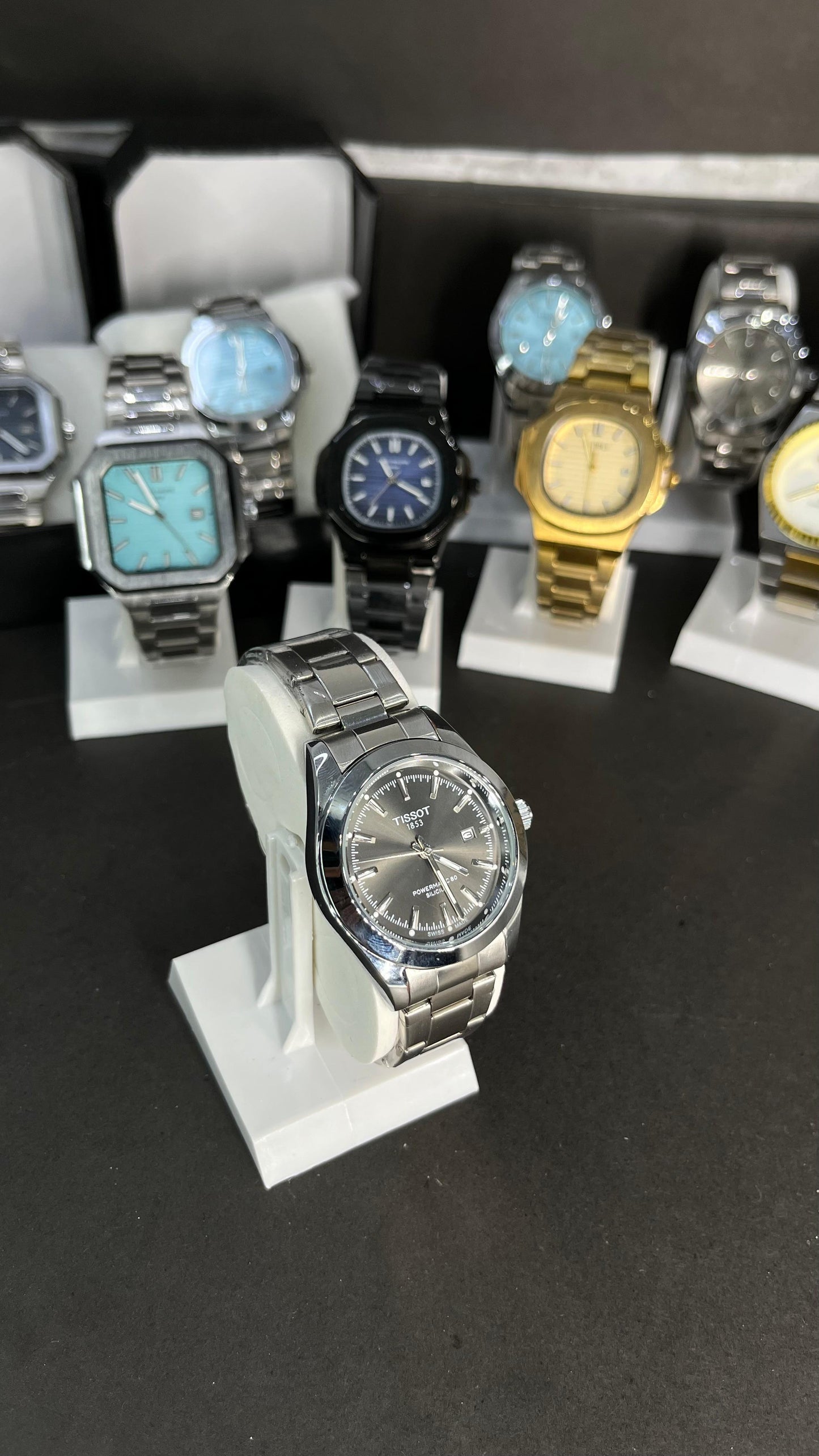 Tissot PRX 1853 In Greyish Dial With Date Display