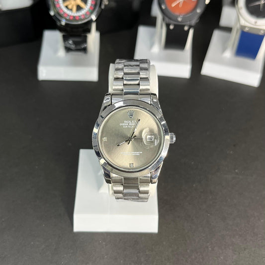 Rolex Oyster Perpetual Datejust – Women’s Silver Dial Edition with Date Window