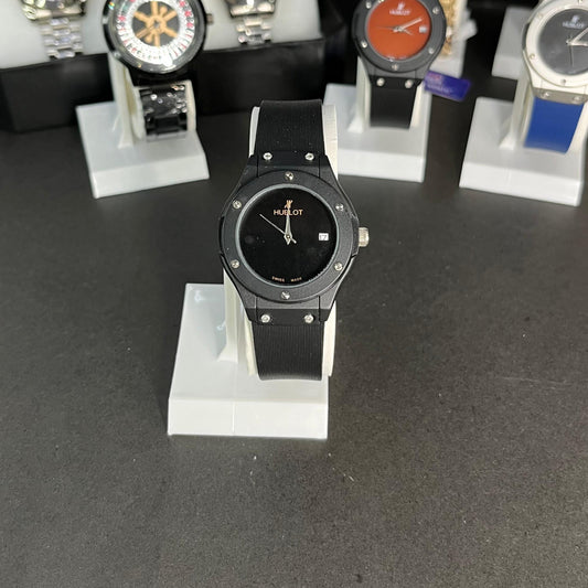 Hublot Ladies Watch – Black Dial with Date Display