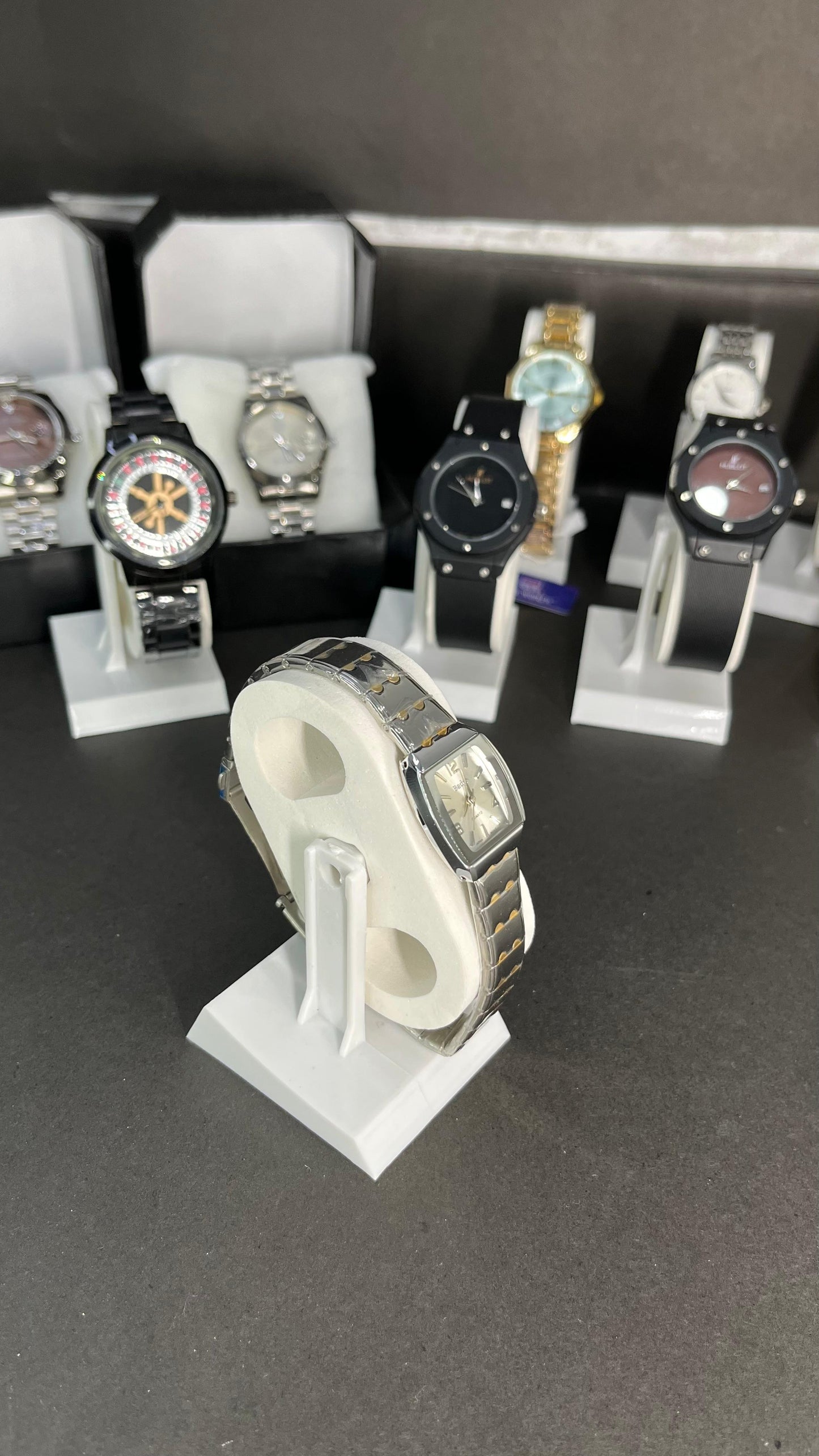 Elegant Ladies Silver & Gold Two-Tone Bracelet Watch – White Dial