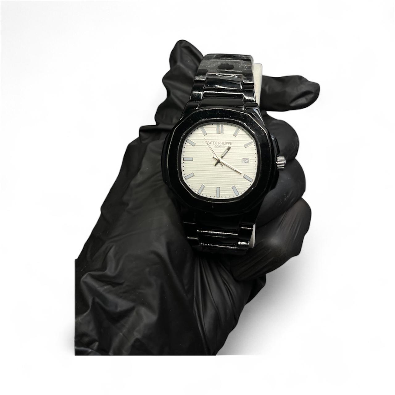 Patek Philippe Wrist Watch  For Men In Stainless Steel Full Black Classic Luxury Watch For Men