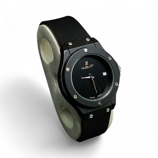 Hublot Ladies Watch – Black Dial with Date Display